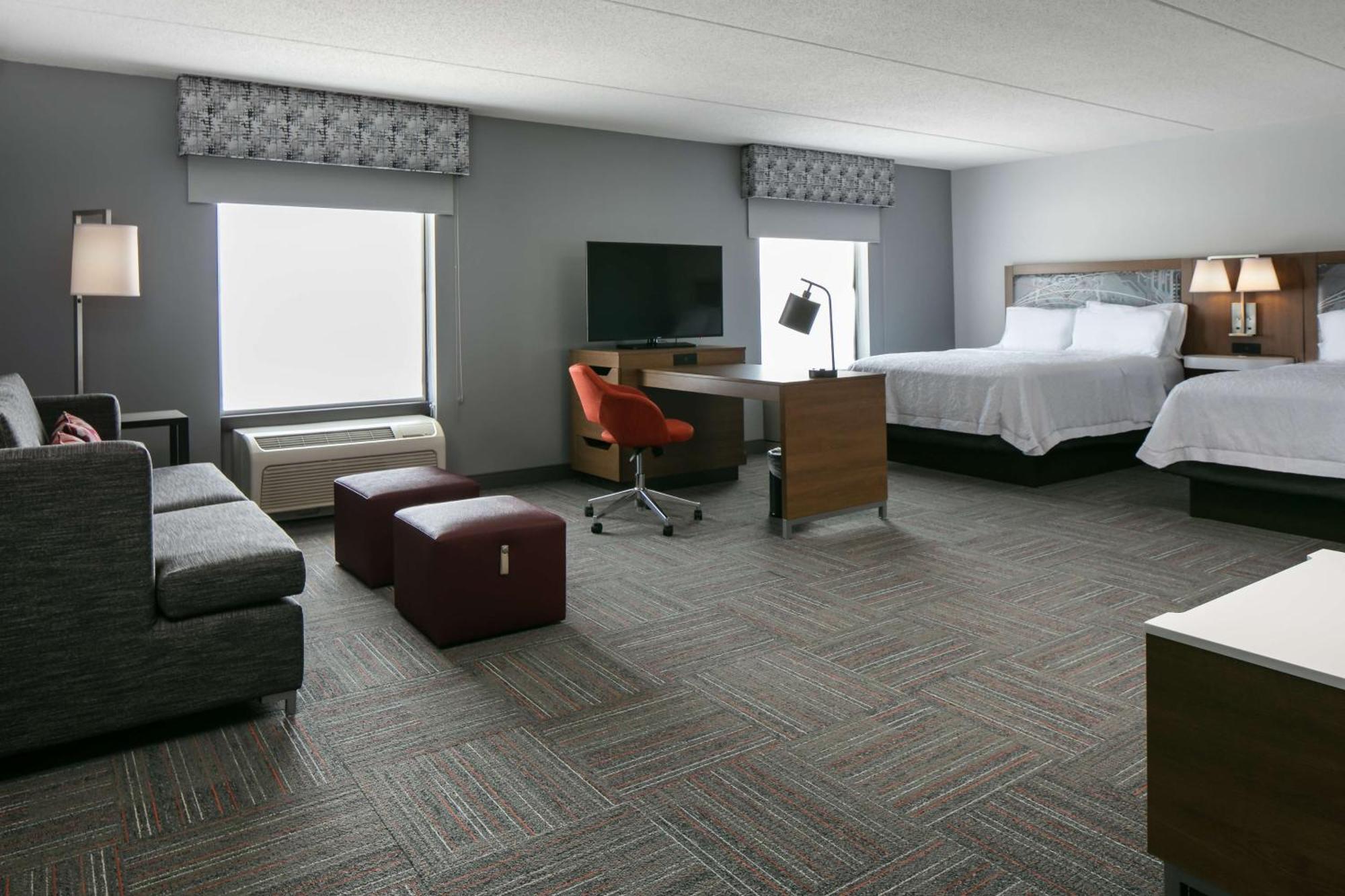 Queen Studio Suite Two Queen Beds Non-Smoking